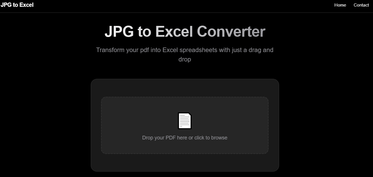 JPG to Excel